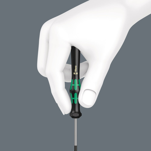 סט מברגי אלקטרוניקה Kraftform Micro עם 25 חלקים בנרתיק.
