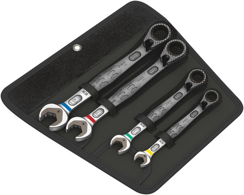 סט מפתחות פתוח רינג ראצ'ט Joker Switch 6001 עם 4 חלקים.