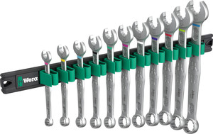 סט מפתחות רינג פתוח 6003 Joker על פס מגנטי המכיל 11 חלקים.