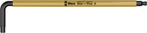 מפתח אלן כדורי צבעוני מבית Wera במידה 4.0 מ