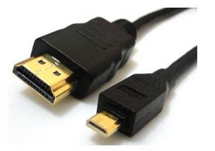 כבל HDMI to Micro HDMI 1.8m מוזהב