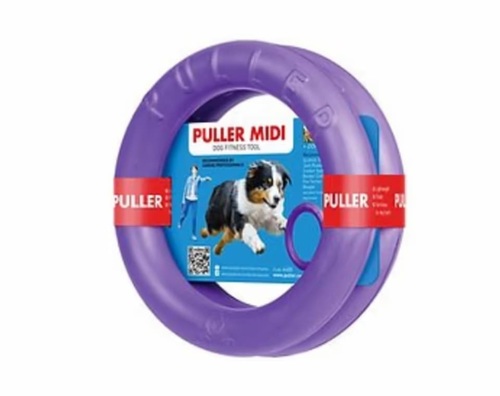 PULLER פולר מידי 2 טבעות לכלבים בינוניים