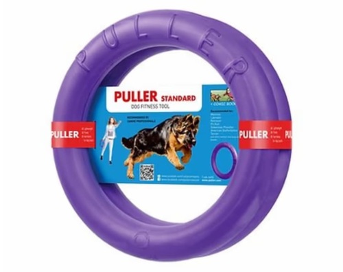 PULLER פולר סטנדרט 2 טבעות לכלבים גדולים