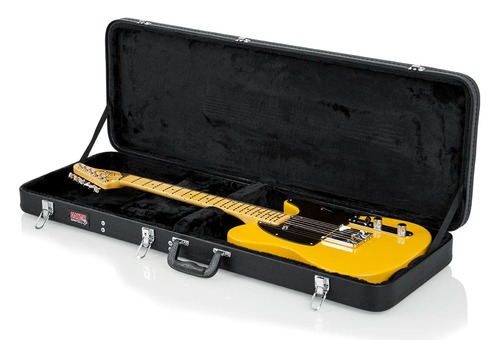 ארגז לגיטרה חשמלית GATOR GWE-ELEC Hard-Shell Wood Case