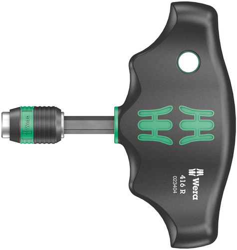 ידית T לביטים שחרור מהיר Rapidaptor 1/4 משושה.
