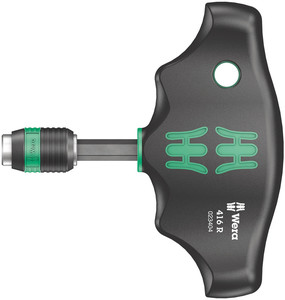 ידית T לביטים שחרור מהיר Rapidaptor 1/4 משושה.