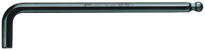 מפתח אלן Hex-Plus ארוך עם קצה כדורי במידה 5 מ"מ.