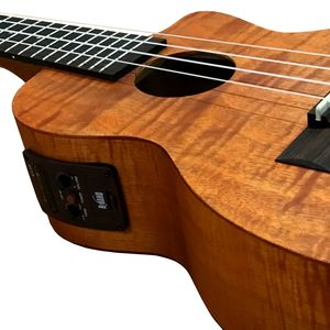 יוקללי קונצרט כולל נרתיק LEHO MLUC-XM-TS FLAME MAPLE NATURAL