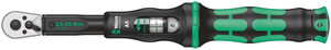ידית ראצ'ט מומנט Click-Torque A 5 בטווח 2.5-25 Nm עם חיבור 1/4 מרובע.