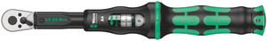 ידית מומנט ראצ'ט Click-Torque A 6 עם חיבור משושה 1/4 לעבודה בטווח 2.5-25 Nm.