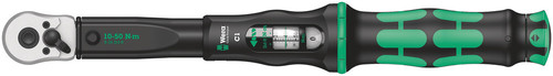ידית מומנט עם ראצ'ט מתהפך Click-Torque C 1 במידה 1/2 10-50 Nm.