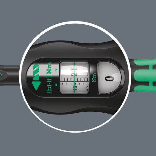 ידית מומנט עם ראצ'ט Click-Torque C 5 בחיבור 1/2 וטווח מדידה 80-400 Nm.