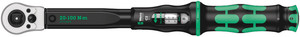 ידית מומנט ראצ'ט Click-Torque C 2 מתכווננת כיוון כפול במידה 1/2 מרובע, טווח 20-100 Nm.