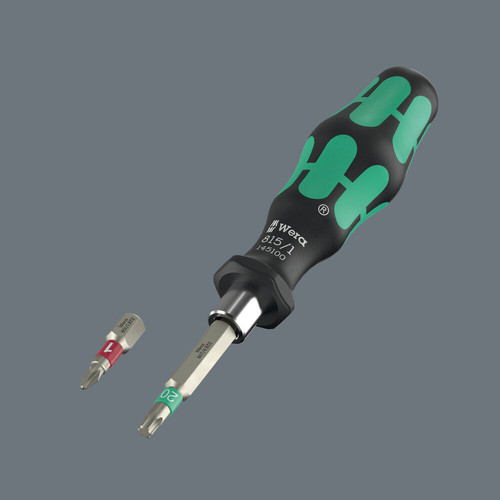סט בוקסות וביטים Tool-Check Modular 1 בחיבור 1/4 הכולל 21 חלקים במארז קומפקטי ומאורגן.