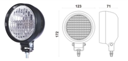 תקע 13 12V פינים פלסטיק