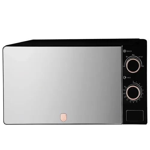 מיקרוגל מעוצב מראה 20 ליטר Berlinger Haus Rose Gold BH9900