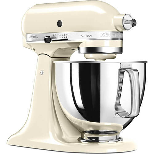 מיקסר מקצועי 4.8 ליטר KitchenAid 5KSM125IAC קרם שמנת