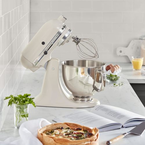 מיקסר מקצועי 4.8 ליטר KitchenAid 5KSM125IAC קרם שמנת