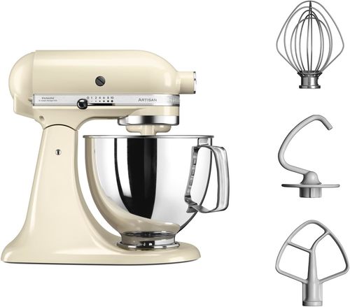 מיקסר מקצועי 4.8 ליטר KitchenAid 5KSM125IAC קרם שמנת