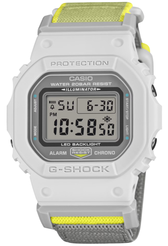 CASIO DW-5600MNC-7A8 בד מגנטים ומנעול מכני לאבזם