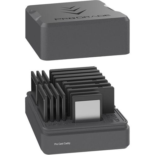 קופסת אחסון מקצועית לכרטיסי זיכרון ProGrade Digital Pro Card Caddy