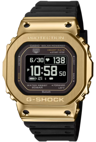 CASIO GM-H5600-9D שעון ספורט מקצועי סולארי מד דופק 