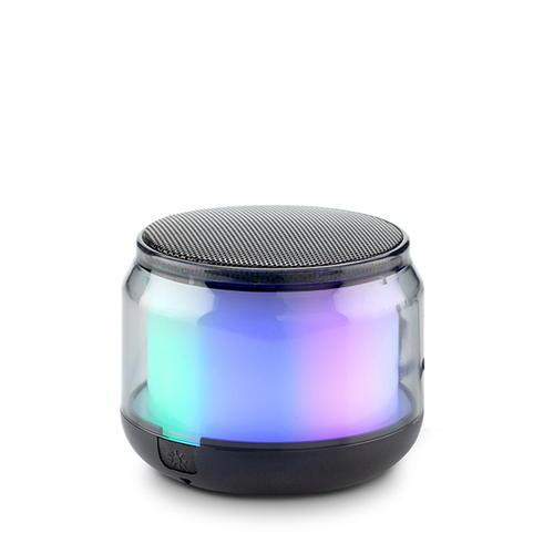 מיני רמקול בלוטוס עם תאורה RGB - רמקול נייד מתנה לתלמידים ולעובדים