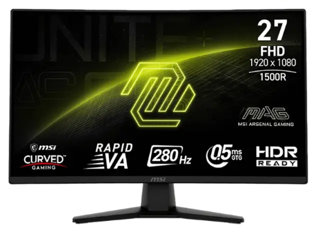 מסך למחשב MSI 27 274CXF 280HZ 1MS CURVED