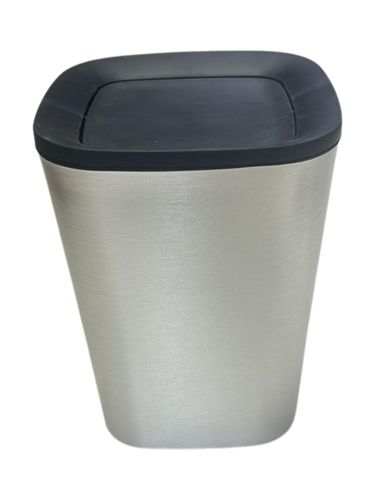 פח למקלחת מפלסטיק גדול בצבע ניקל