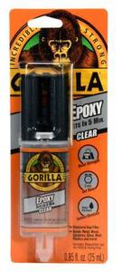 דבק אפוקסי חזק שקוף- Gorilla Epoxy