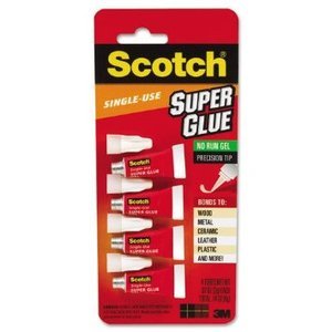 סופר גלו דבק מהיר בבקבוק פטנט 4 גרם 3M Scotch