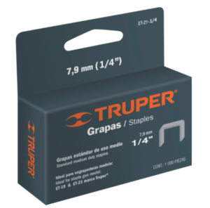 סיכות לאקדח סיכות 8 מ״מ (1000 יח׳) TRUPER ET-19/21