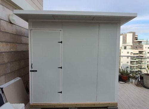 מחסן גינה מפנל מבודד  350X350 דגם EverGreen