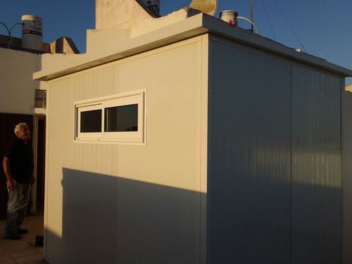 מחסן גינה מפנל מבודד 1.5X1.5 דגם EverGreen