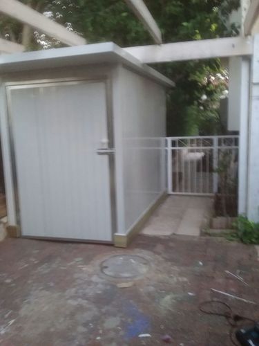 מחסן גינה מפנל מבודד 1.5X1.5 דגם EverGreen