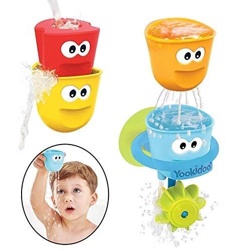 צעצוע אמבט כוסות פעילות וגלגלת מבית יוקידו