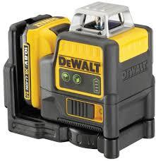 פלס לייזר ירוק  DEWALT -2x360 10.8V