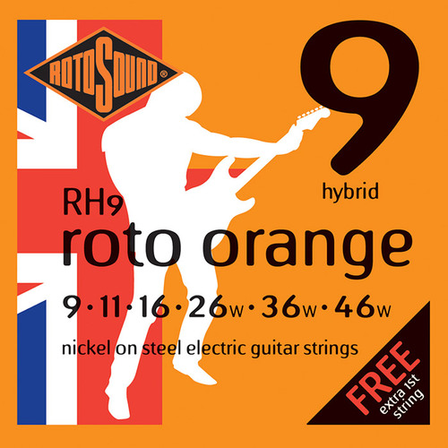סט מיתרים 09-46 לחשמלית ROTOSOUND RH9
