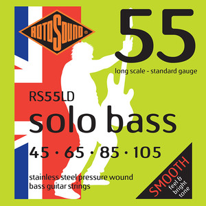 סט מיתרים 0.45 לבס ROTOSOUND SOLO BASS RS55LD