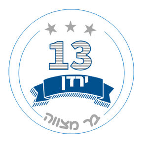 מדבקות במיתוג אישי - 24 מדבקות עגולות מעוצבות במיתוג אישי לבר מצווה - דגם מנדלה- 1.66 ש"ח ליח'!!