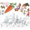 36 יצירה אליעזר והגזר  + מגזרות