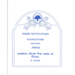 חוברת מערכים שבט