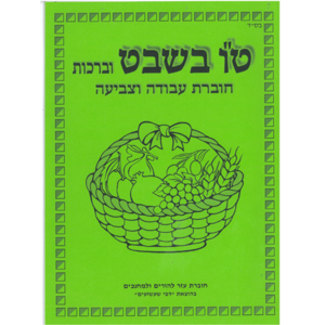 חוברת עזר לטו בשבט וברכות