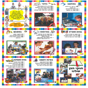 ערכת תמונות חוקי הגן שלנו
