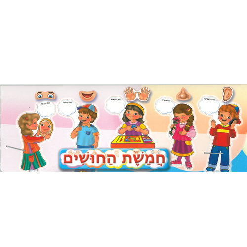 ערכת המחשה ילדים  בחמשת החושים/ריטרם
