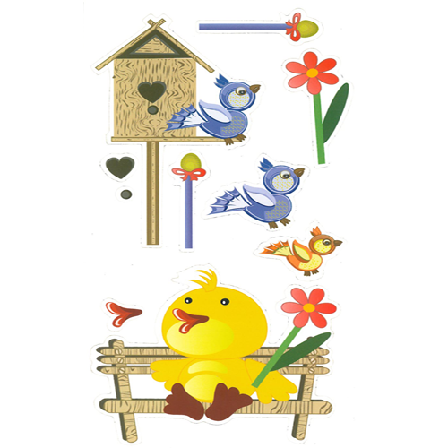 חיתוכים אפרוחים וציפורים
