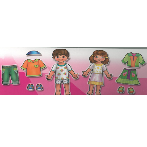 ערכת תמונות ילדים ופריטי לבוש