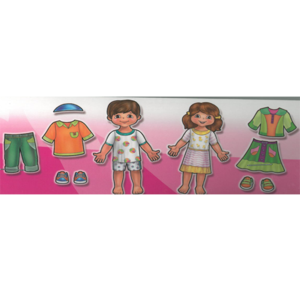 ערכת תמונות ילדים ופריטי לבוש