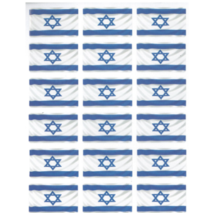 מדבקות דגל ישראל/סטיקרס