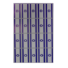 10 דפי מדבקות- דגל קטן/ ע.ה.
